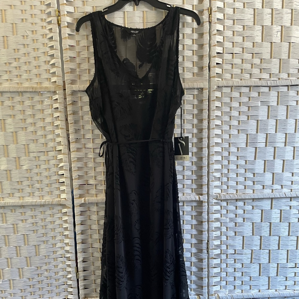 Long black Vera Wang dress